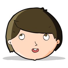 Cartoon Happy Face N26