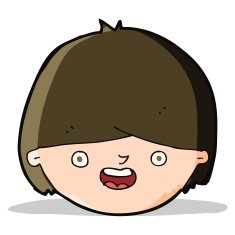 Cartoon Happy Face N27