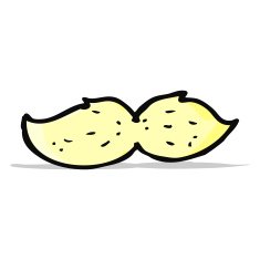 Cartoon Mustache N21