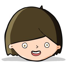 Cartoon Happy Face N28