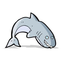 Cartoon Shark N43