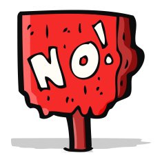 cartoon no sign N6