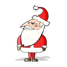 Cartoon Santa Claus N228