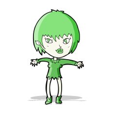 Cartoon Vampire Girl N111