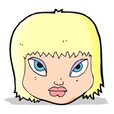 cartoon annoyed face N5