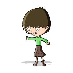 cartoon woman stressing out N10