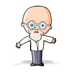 cartoon genius scientist N11
