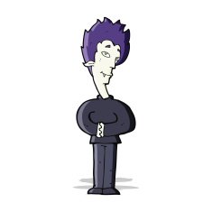 Cartoon Vampire N89