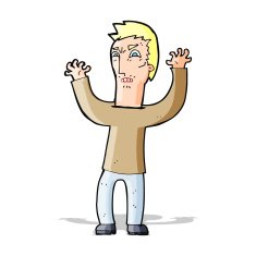 cartoon angry man N57