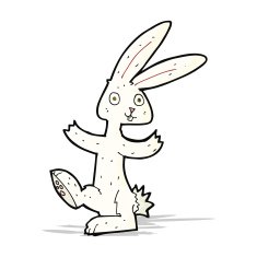 Cartoon Rabbit N91
