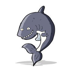 Cartoon Shark N44