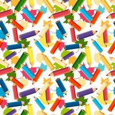 Back to School Seamless School Background