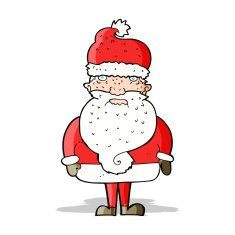 Cartoon Santa Claus N234