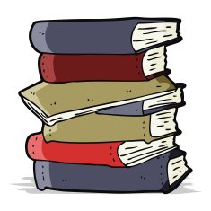 Cartoon Pile Of Books N5