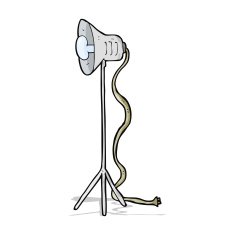 cartoon photography studio lamp N4