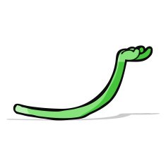 cartoon monster arm N47