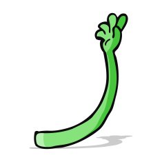 cartoon monster arm N48