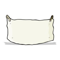 cartoon cloth banner N4