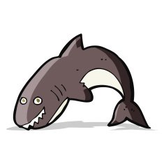 Cartoon Shark N45