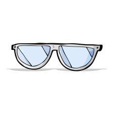 Cartoon Glasses N26