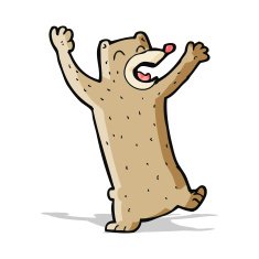 Cartoon Bear N66