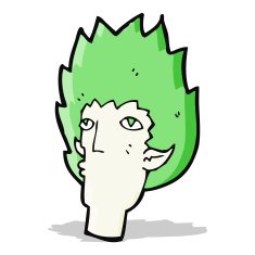 cartoon vampire face N16