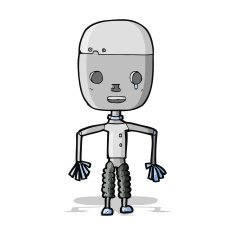 Cartoon Robot N178
