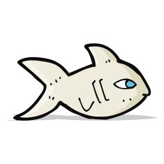 Cartoon Fish N119