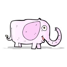 cartoon baby elephant N5