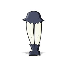 cartoon vampire legs N4
