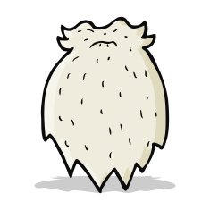 cartoon fake beard N5