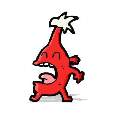 cartoon funny christmas creature N16