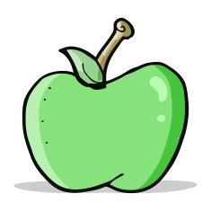 Cartoon Apple N90