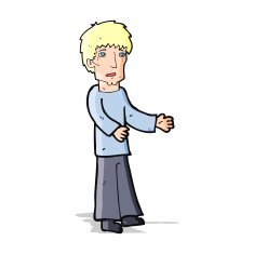 cartoon man explaining N17