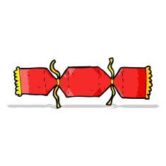 cartoon christmas cracker N25