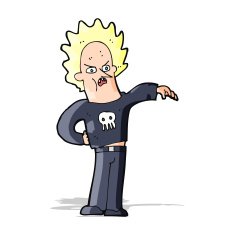 cartoon nasty boy N5