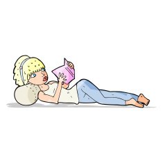 caroton pretty woman reading book N2
