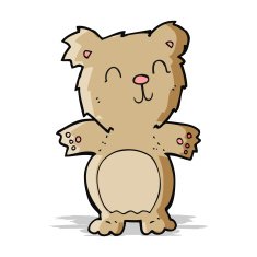 cartoon cute teddy bear N32