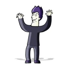 cartoon halloween vampire N8