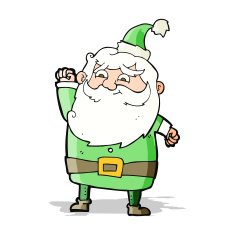 Cartoon Santa Claus N239