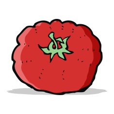 Cartoon Tomato N84
