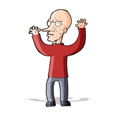 cartoon mean man N11