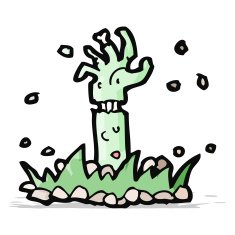 cartoon zombie arm N5