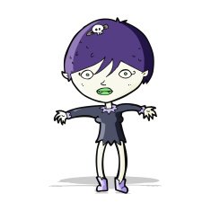 Cartoon Vampire Girl N120