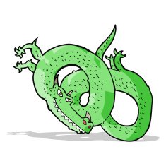 Cartoon Dragon N28