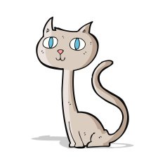 Cartoon Cat N199
