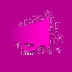Drawing business formulas megaphone N22