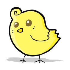 Cartoon Bird N213