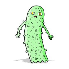 cartoon spooky ghost N65