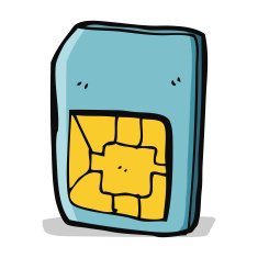 cartoon sim card N5